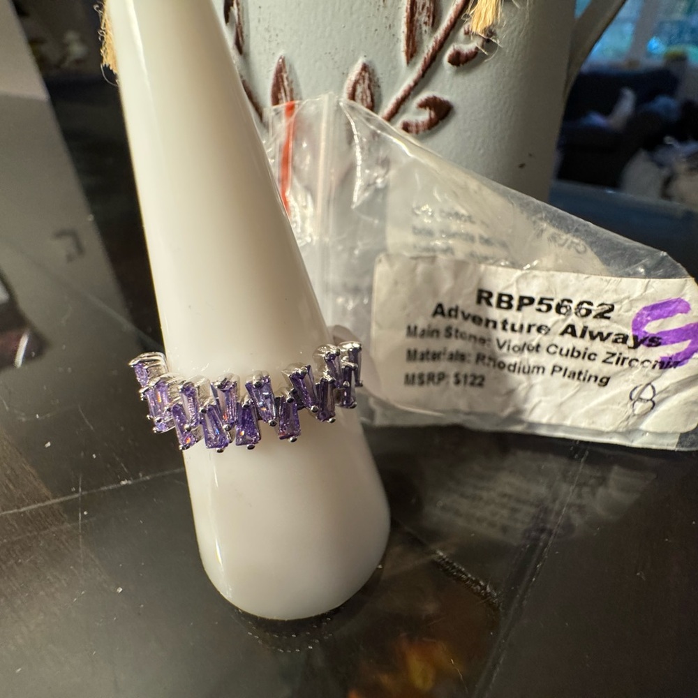 Adventure always bomb party ring size 8